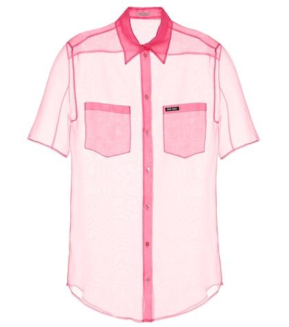 Prada Silk Organza Shirt