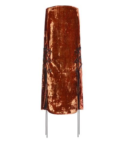 Ellery Velvet Skirt