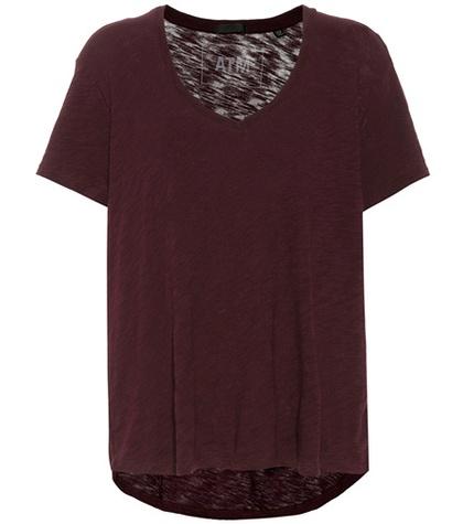 Atm Anthony Thomas Melillo Distressed Slub Jersey T-shirt