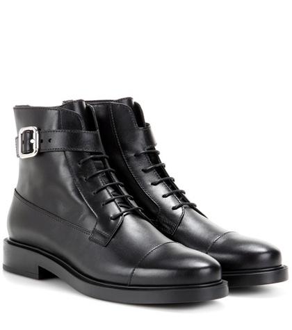 Opening Ceremony Leather Ankle Boots