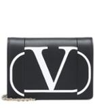 Valentino Garavani Valentino Garavani Go Logo Leather Shoulder Bag