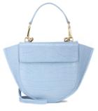 Poupette St Barth Hortensia Mini Leather Shoulder Bag