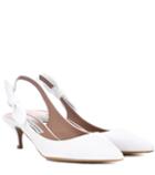 Givenchy Rise Leather Slingback Pumps