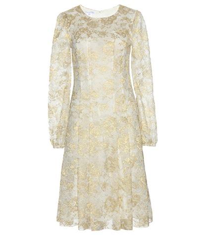 Oscar De La Renta Lace Dress