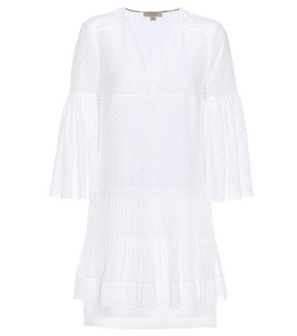 Burberry Eugenie Cotton And Silk Dress