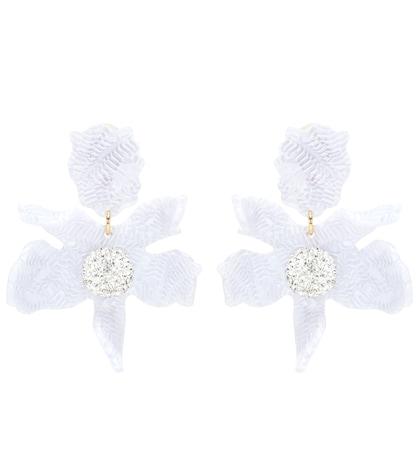 Lele Sadoughi Crystal Clip-on Earrings