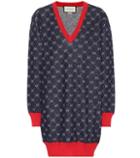 Gucci Gg Wool And Alpaca Sweater Dress