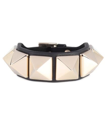 Valentino Rockstud Leather Bracelet