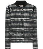 Tory Burch Norfolk Sequinned Wool-blend Tweed Jacket