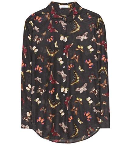 Equipment Essential Cotton And Silk Shirt