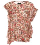 Isabel Marant Fliren Floral-printed Top