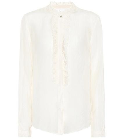 Velvet Willow Silk Shirt