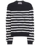 Barrie Striped Cashmere Sweater