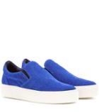 Alexander Mcqueen Glitter Slip-on Sneakers