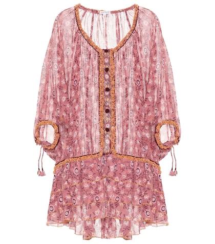 Poupette St Barth Bobo Printed Cotton Minidress