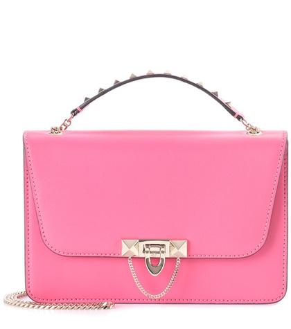 Valentino Valentino Garavani Demilune Small Leather Crossbody