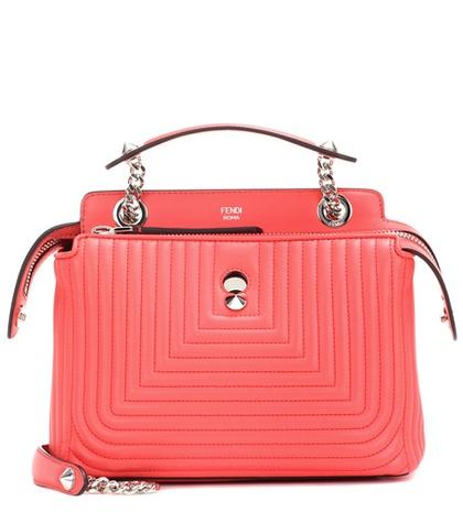 Fendi Exclusive To Mytheresa.com –dotcom Click Leather Shoulder Bag
