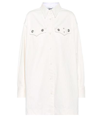 Calvin Klein 205w39nyc Studded Cotton Shirt