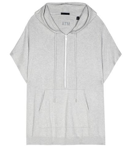 Atm Anthony Thomas Melillo Cotton And Cashmere-blend Hoodie