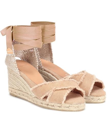 Castaer Bluma Canvas Wedge Espadrilles
