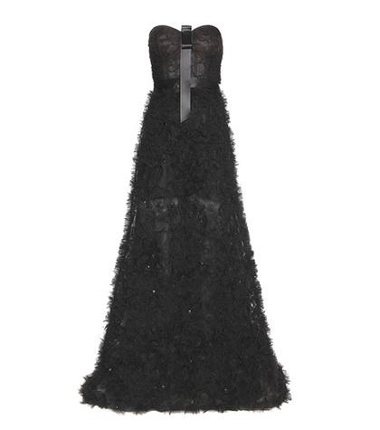 Christopher Kane Ruffled Tulle Gown