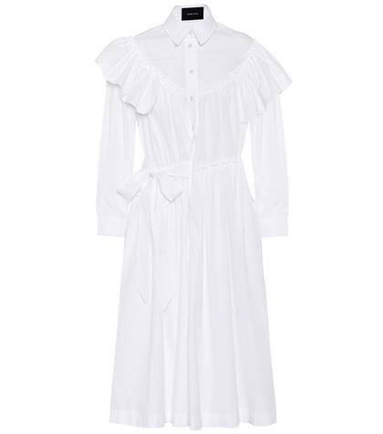Simone Rocha Cotton Poplin Dress
