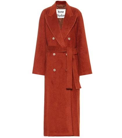 Acne Studios Mohair And Wool-blend Coat
