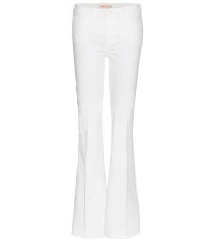 Tory Burch High-waist Skinny Flared Jeans