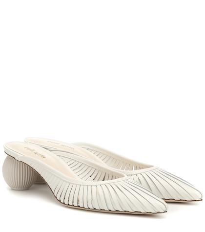 Roksanda Alia Leather Mules