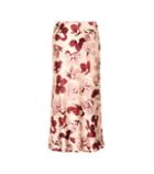 Lee Mathews Exclusive To Mytheresa – Lucinda Floral Satin Midi Skirt