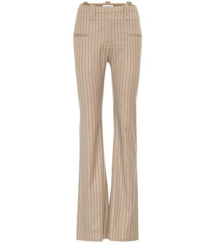 Altuzarra Striped Wool-blend Pants