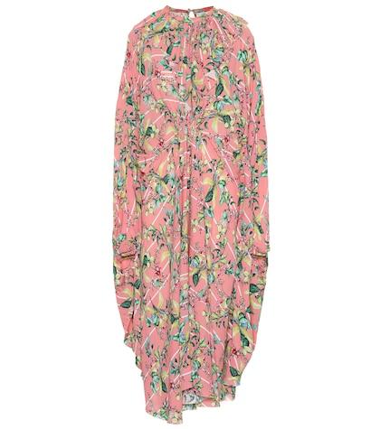 Aquazzura Printed Crêpe Dress