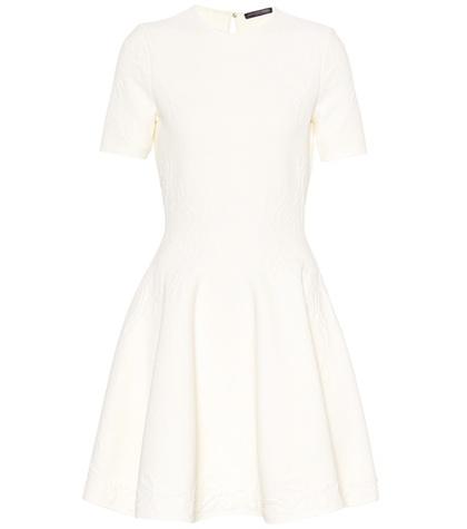 Alexander Mcqueen Jersey Minidress