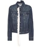 Fendi Rope-trimmed Denim Jacket