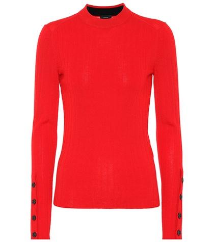 Salvatore Ferragamo Ribbed Wool Sweater