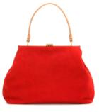 Olympia Le-tan Elegant Suede Handbag