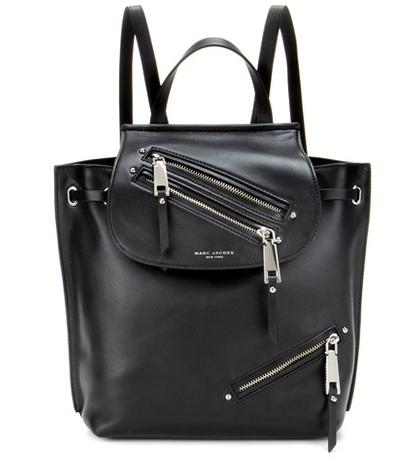 Marc Jacobs Zip Pack Leather Backpack