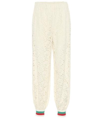 Gucci Lace Track Pants