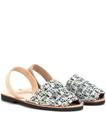 Del Rio London Exclusive To Mytheresa.com – Tweed Sandals