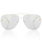 The Row Panthère De Cartier Aviator Sunglasses