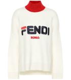 Fendi X Fila Wool And Cashmere Sweater