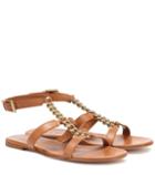 Little Marc Jacobs Leather Sandals
