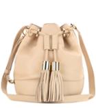 See By Chlo Vicki Small Leather Bucket Bag