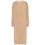 Balmain Wool And Silk Midi Dress