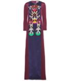 Erdem Sentinel Clocktopia Printed Silk-crepe Dress