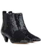 Maison Margiela Effie Sequinned Ankle Boots