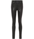 J Brand Leather Skinny Trousers