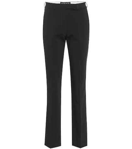 Etro Cropped Mid-rise Straight Pants