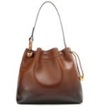 Tom Ford Medium Hook Gradient Leather Shoulder Bag