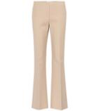 The Row Keith Cotton-blend Flared Trousers